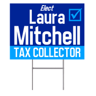 Explore Tax Collector Yard Signs Templates