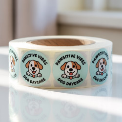 Circle Stickers Labels