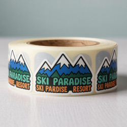 Custom Shape Stickers Labels