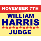 Customize Judge Yard Signs Templates