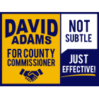 Customize Commissioner Yard Signs Templates